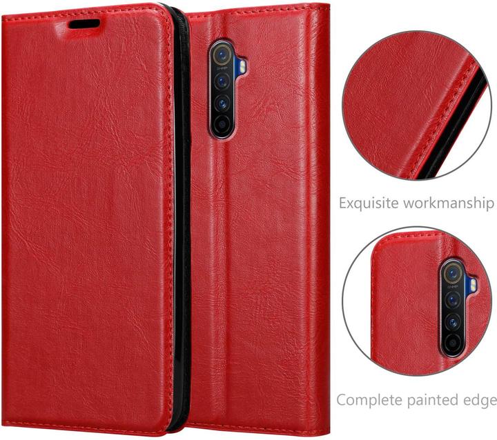 Actual product image Cadorabo Case for Realme X2 PRO / Oppo Reno Ace in Book Invis. Magnet Style (Oppo Reno Ace)