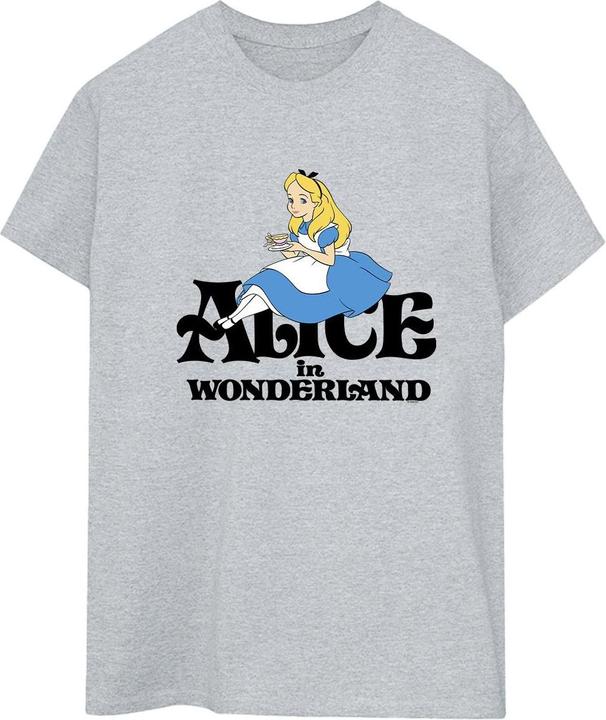 Disney Alice In Wonderland Tea Drinker Classic TShirt (L)