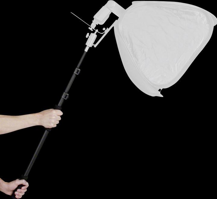 Produktbild Walimex TELESKOP Auslegearm mit Handgriff 63-163cm (Stativadapter)