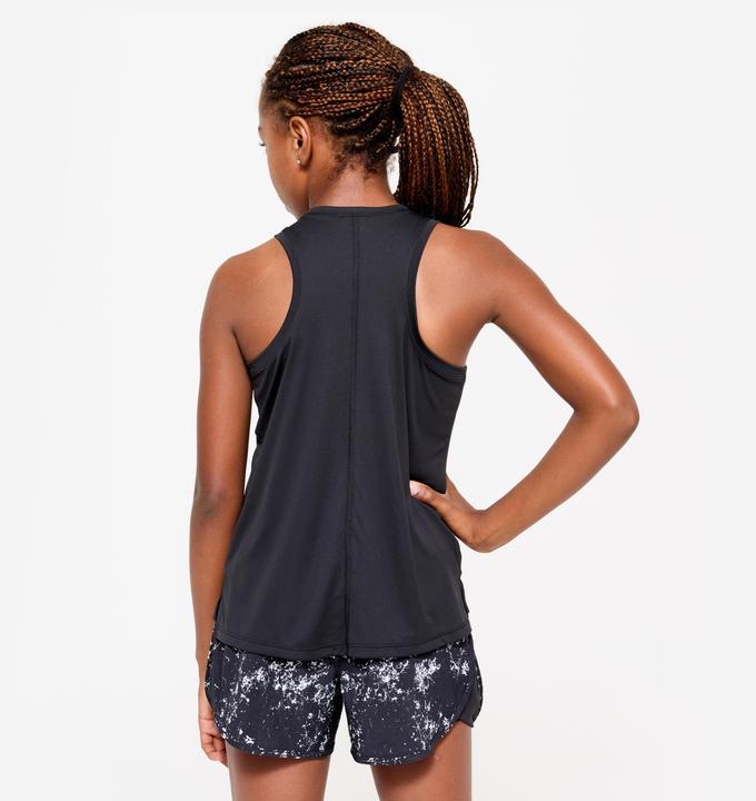 Decathlon Top Mädchen Multisport atmungsaktiv - schwarz