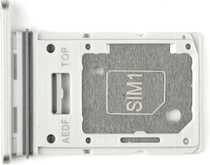 Produktbild Samsung SIM Tray DS für A546B Galaxy A54 5G - white (SIM-Halterung)