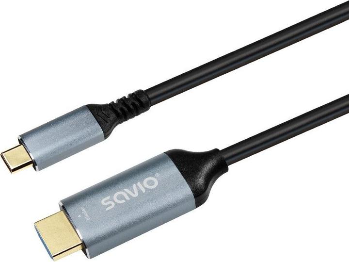 Image du produit Savio Câble USB-C vers HDMI v20b, 3m, cuivre CL-184