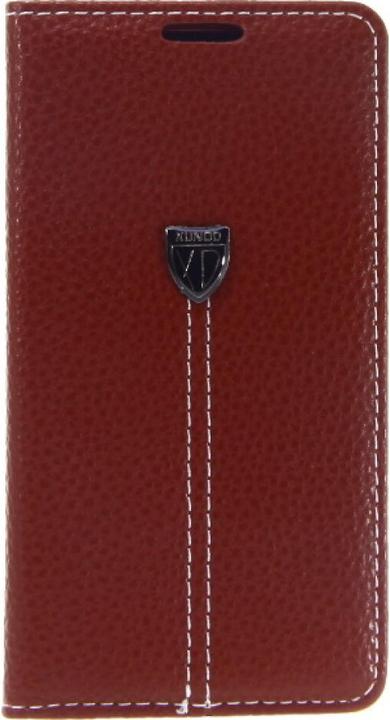 Actual product image Xundd Book Case Fashion for Galaxy A3 - Brown (Samsung Galaxy A3)