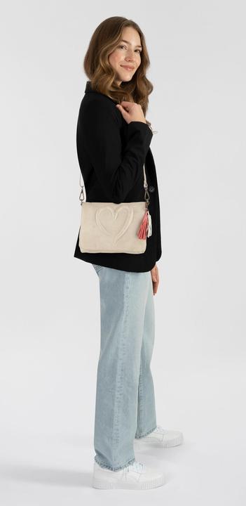Produktbild Taschendieb Herzweg Umhängetasche Leder 29 cm