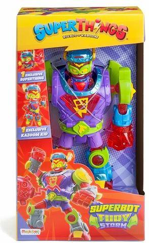 Produktbild Magic Box Figur Super Zings Items Superbot tobender Sturm + Kinderwut