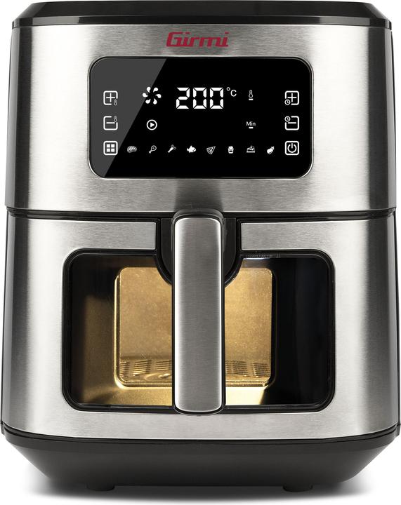 Actual product image Girmi FG8800 Deep Fryer Single 6.5 L Independent 1700 W Hot Air Fryer Black, Steel i