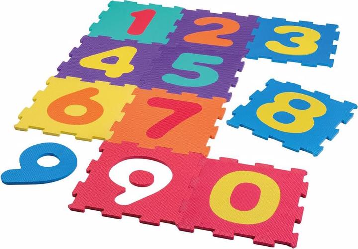 Productafbeelding Happy People Puzzelmatten met cijfers (32 x 32 x 1 cm)