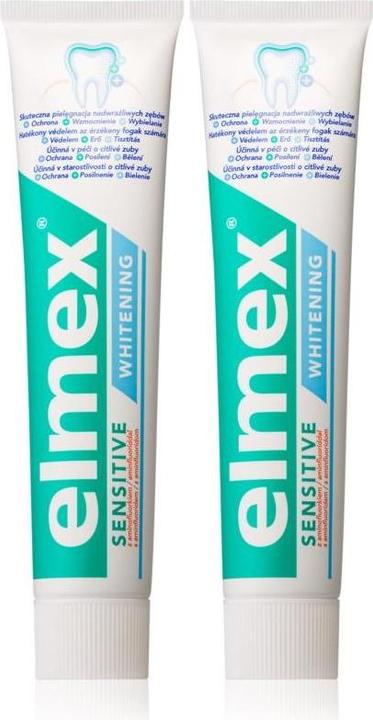 Actual product image Elmex Sensitive E Whitening 75 Ml Whitening Teeth