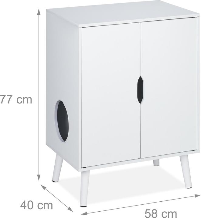Produktbild Relaxdays Katzenschrank (Katzenklo geschlossen)