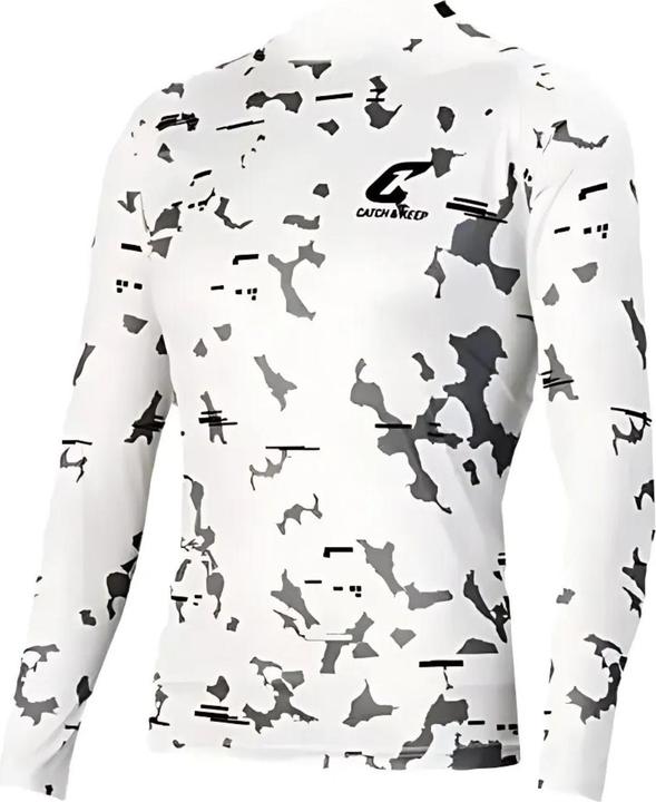 Actual product image Catch & Keep Trikot White Camou Protection Torwarttrikot Gr. XL Fussball Shirt (XL)