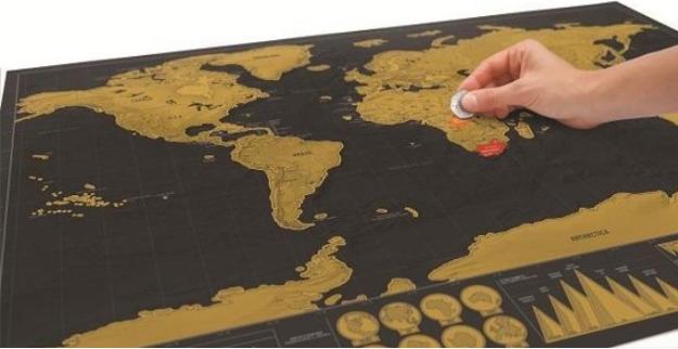 Immagine prodotto Luckies mappa gratta e vinci (42 x 30 cm)