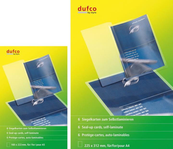 Produktbild Dufco Selbstlaminierfolien Easylaminate (A4, 6 Stück, 100 µm)
