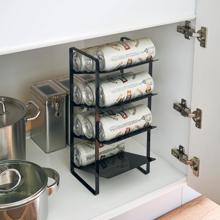 Actual product image Yamazaki TOWER bottle rack
