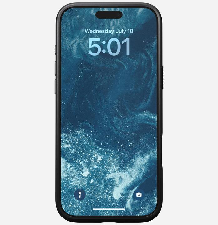 Immagine prodotto Nomad Custodia moderna in pelle per iPhone 16 Pro Max nero (Apple iPhone 16 Pro Max)