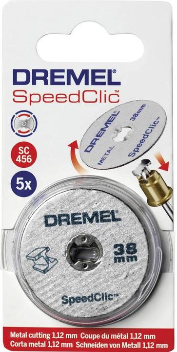 Produktbild Dremel EZ SpeedClic Metall-Trennscheiben Ø 38,0 mm (12 Stück)