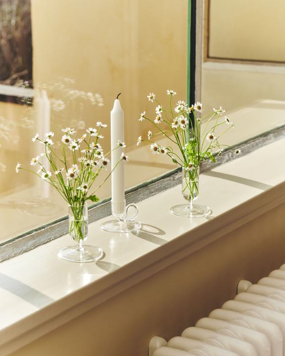 Actual product image HAY Tiny Candleholder Straight - Clear
