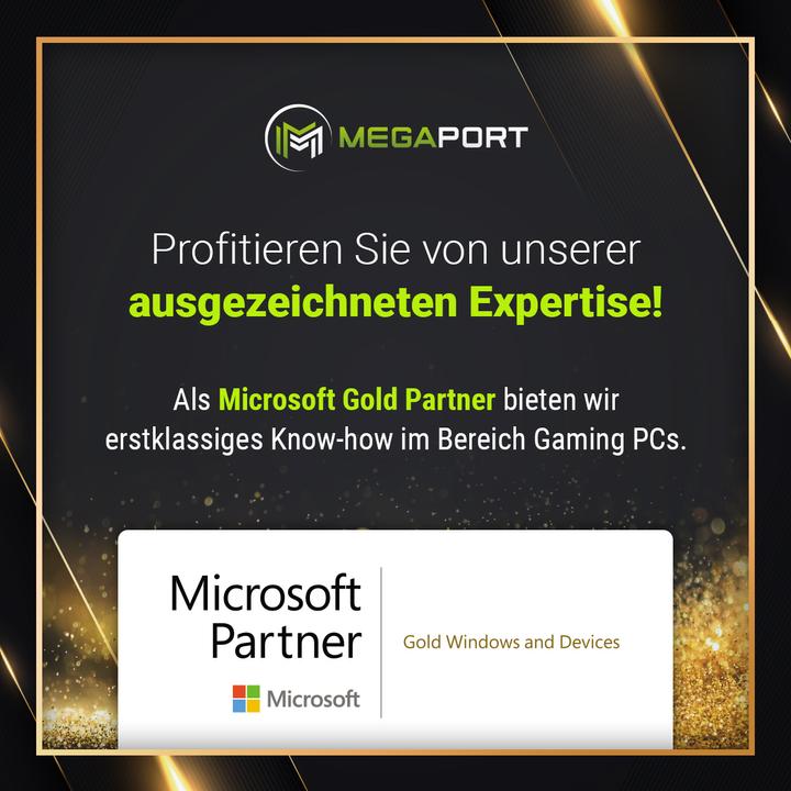 Produktbild Megaport Gaming PC Intel i9 • GeForce RTX 3080 Ti 12GB • 32GB RAM (Intel Core i9-11900F, 32 GB, 2000 GB)