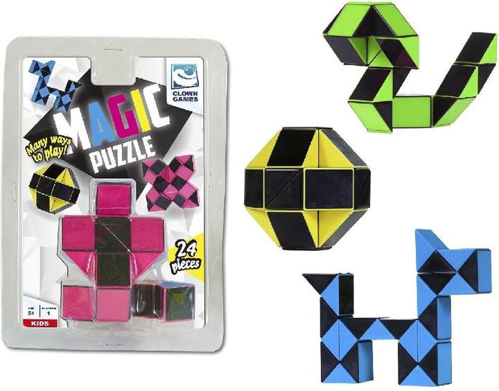 Actual product image Clown games Clown magic puzzle 3D, 24pcs. (24 pieces)