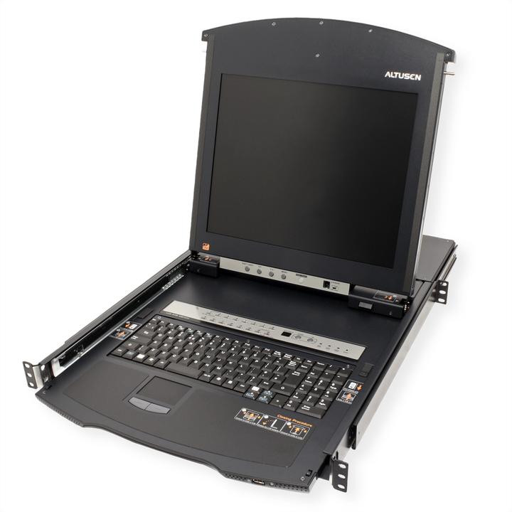 Produktbild Aten KL1516AiM ALTUSEN 19" Konsole mit KVM Switch, 16-fach, 43,18 cm
