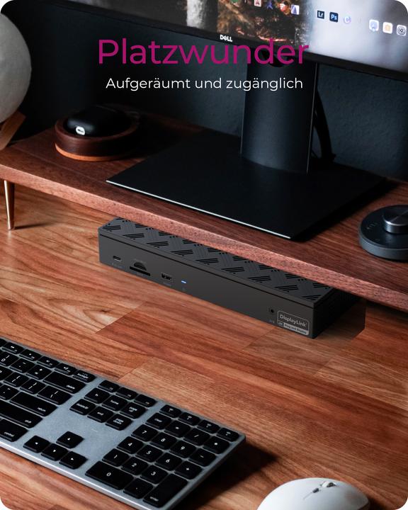 Image du produit Icy Box 17-in-1 DisplayLink (USB-C, 17 Ports)
