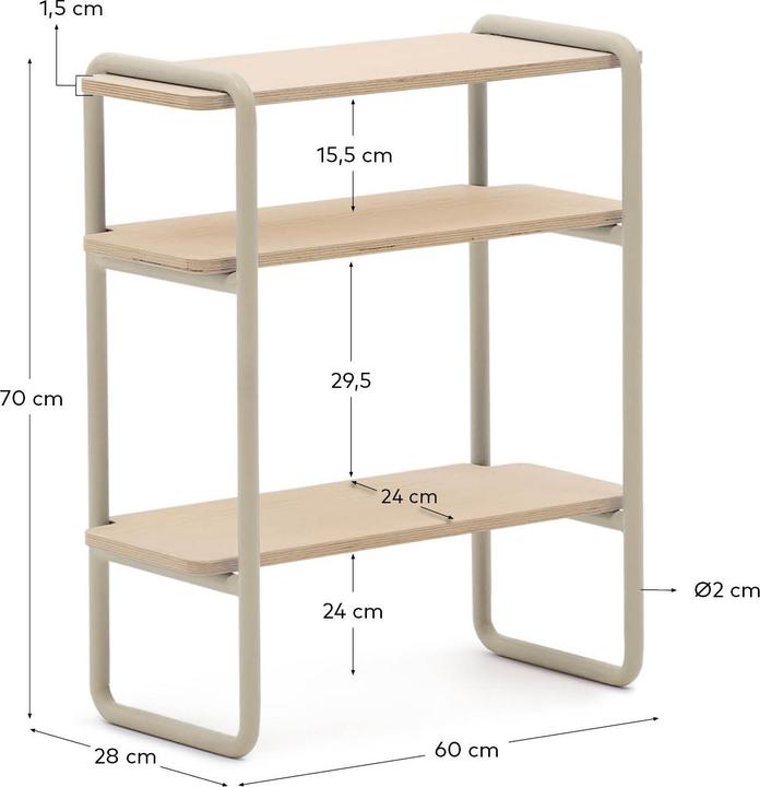 Image du produit Kave Home Tinn (28 x 60 cm)