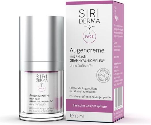 Produktbild Siriderma Augenfältchencreme ohne Duftstoffe (15 ml)