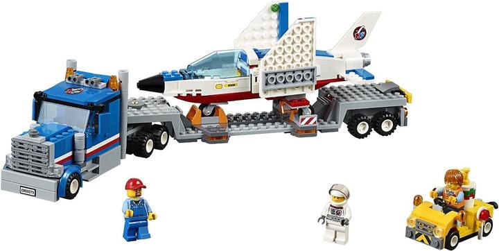 Produktbild LEGO Weltraumjet mit Transporter (60079, LEGO City)