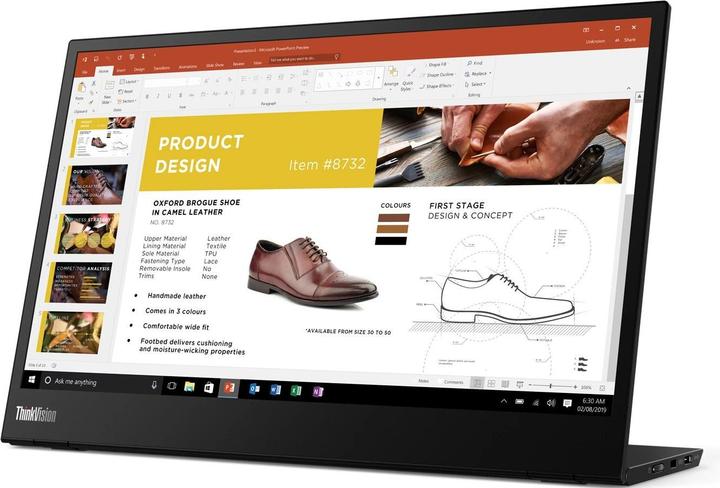 Produktbild Lenovo ThinkVision M14 (1920 x 1080 Pixel, 14")