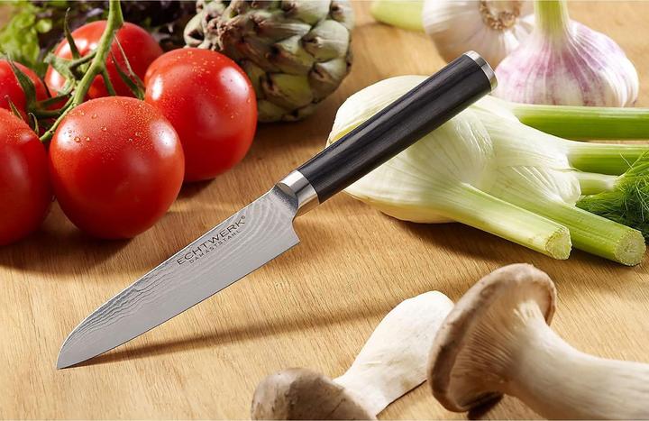 Echtwerk Damast Fleisch-/Tranchiermesser (18 cm)