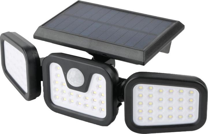 Forever Light SUNARI Solar Lamp LED FLS-03 74*SMD PIR 8W 600lm 6000K 2400mAh Li-Ion (600 lm, IP65)