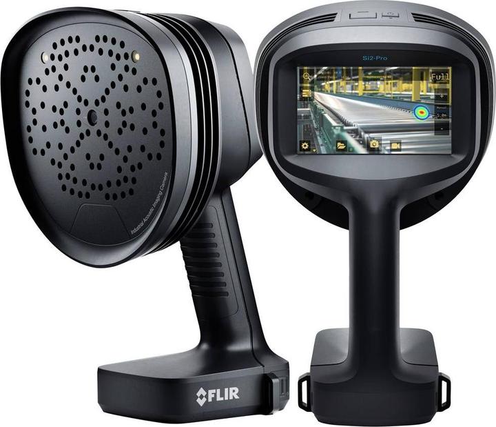 Kamera, 2x Akku, Trageriemen, Akku-Ladegerät, Stabiler Transportkoffer, 4x Netzkabel, Gedruckte Dokumentation, Lizenzkarte FLIR Si-series Plugin für FLIR Thermal Studio (unbefristete Lizenz)