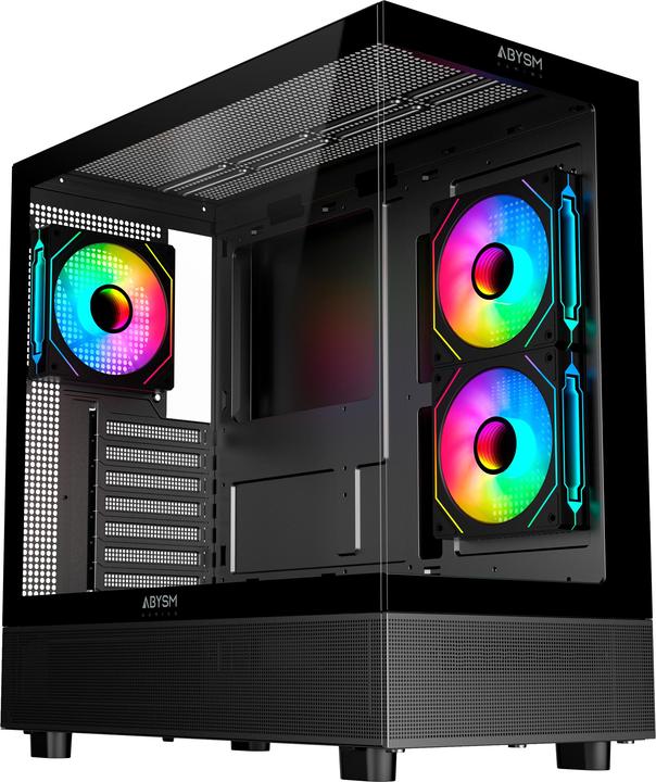 Actual product image Abysm Gaming DANUBE SAVA H400 Prime (mATX, ITX, ATX)