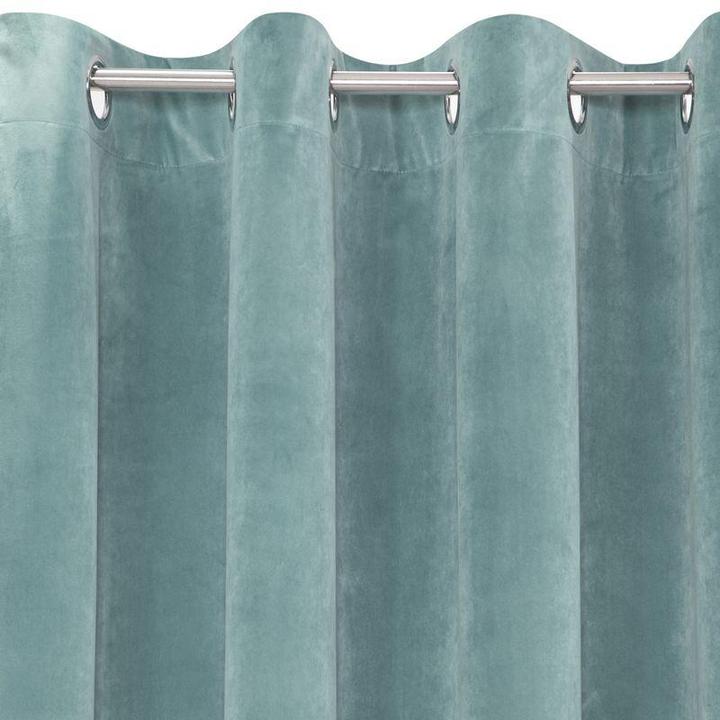 Actual product image Eurofirany Night curtain made of soft velvet DIVA LINE RIA 140X270 cm, strip / tunnel / hooks, 300 g (140 x 270 cm)