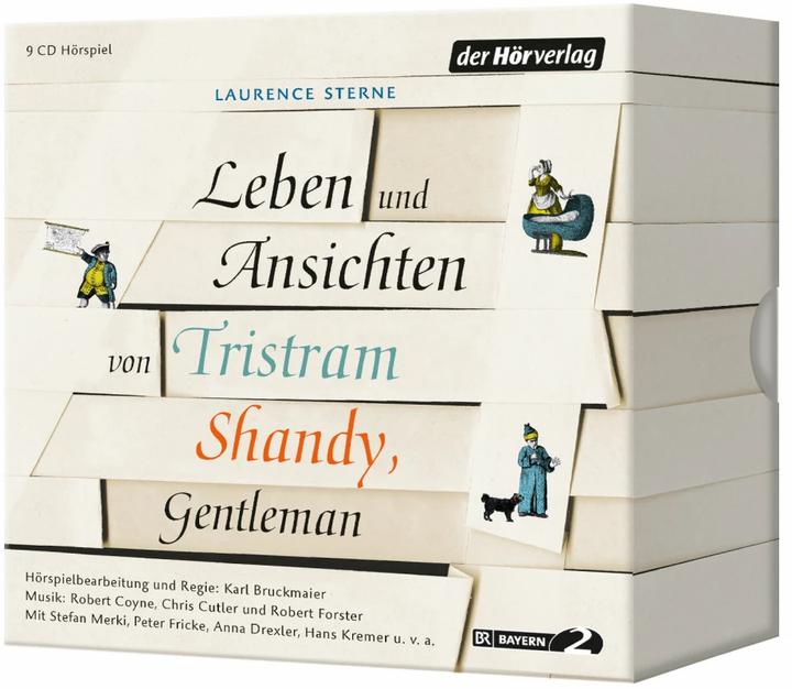 Produktbild Leben und Ansichten von Tristram Shandy, Gentleman (Stefan Merki, Hans Kremer, Katja Bürkle, Laurence Sterne, Michael Walter, Anna Drexler, Peter Fricke, Deutsch)