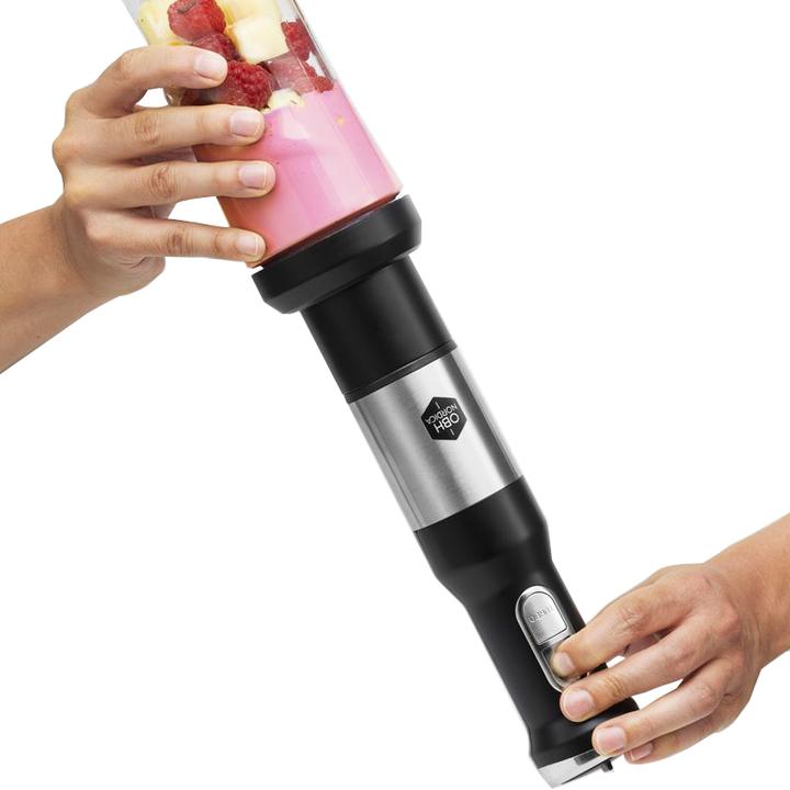 Image du produit OBH Nordica 7713 Mixeur 0,7 l Purée 850 W Noir, acier inoxydable