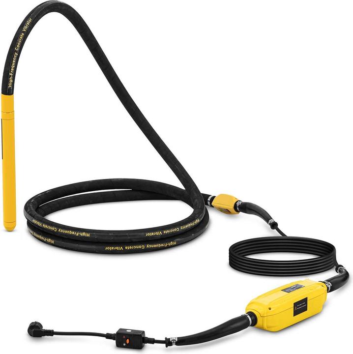MSW High Frequency Concrete Poker with converter - 2000 W - 40 x 34.5 mm - 230 V