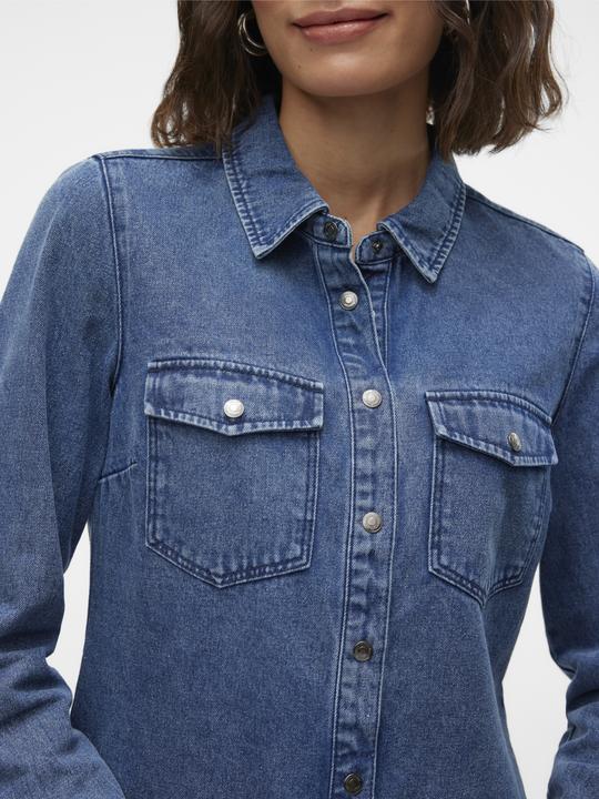 Produktbild Vero Moda VMJENNIE Jeanshemd Jeanshemd (L)