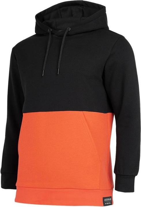Produktbild 4F Bluza męska H4Z22-BLM027 Głęboka czerń r.M (M)