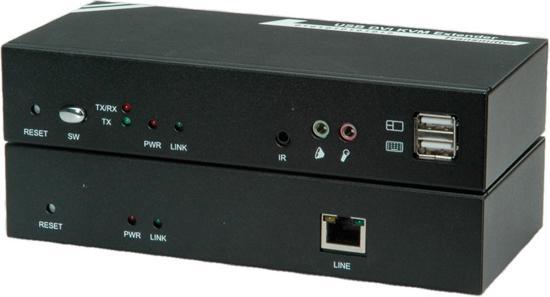 Produktbild Value KVM Cat5 Extender USB DVI VGA 150m