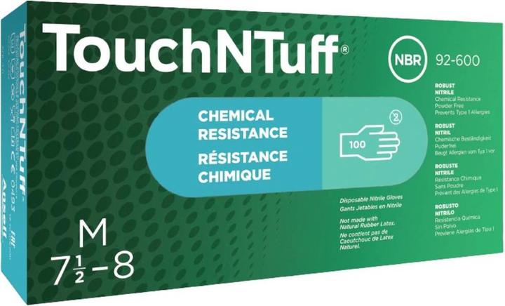 Produktbild Ansell Touch n Tuff Nitrile Glove p/f green X/L (9.5, 10)