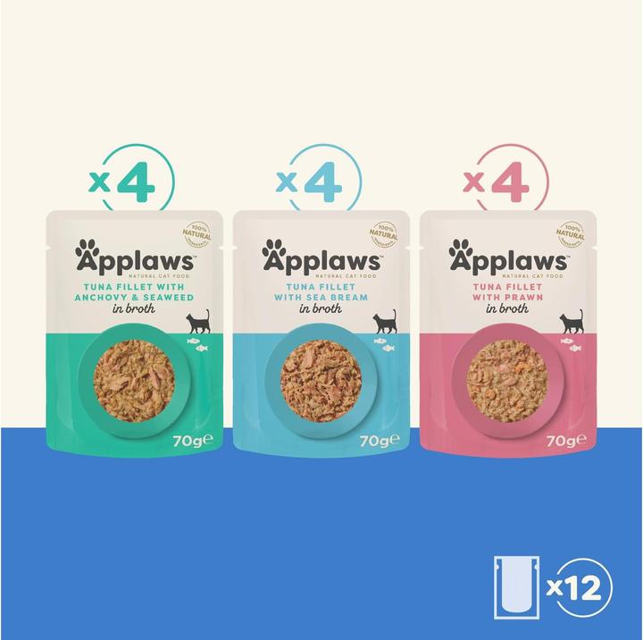 Produktbild Applaws Multipack (Adult, 12 Stk., 840 g)