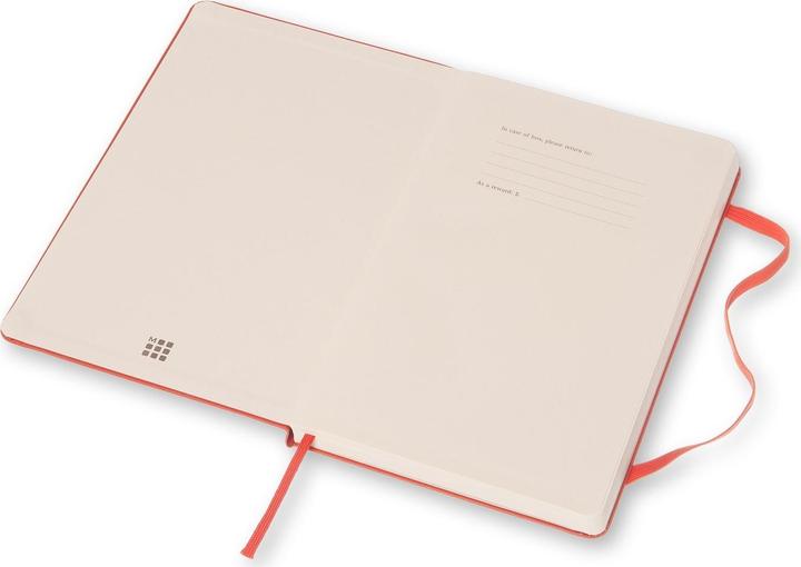 Image du produit Moleskine Carnet de notes Classic Large (A5, Blanc, Couverture rigide)
