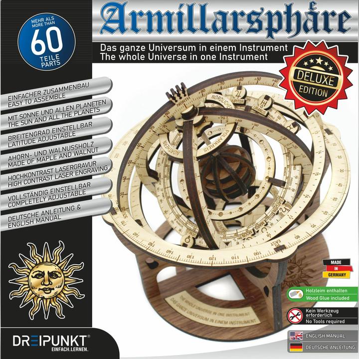 Produktbild Bausatz Armillarsphäre Deluxe