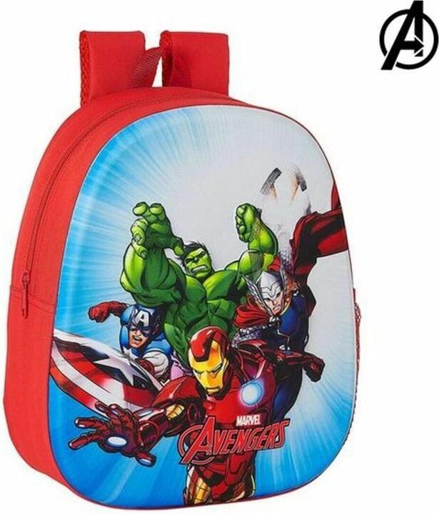 Image du produit Sac à dos pour enfants 3D The Avengers Rouge (10 l)