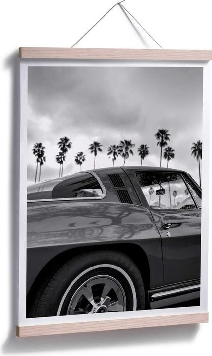Actual product image Trenddeko classic California car (120 x 150 cm)