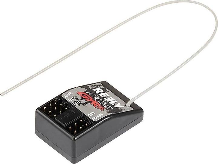 Reely RX2+2 GYRO 4-Kanal Gyro-Empfänger 2,4 GHz Stecksystem JR / Futaba