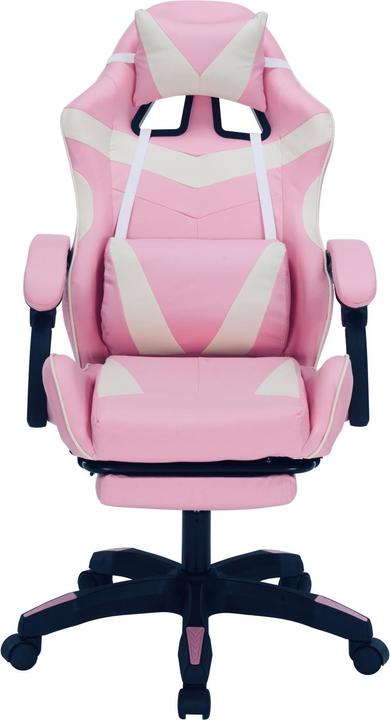 Actual product image HTI-Living Gaming Stuhl Krit Eco Pink-Weiss