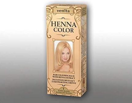 Produktbild Venita - Henna Color Coloring Lotion From Henna 1 Sunnyond 75Ml (001 Sun Blonde)