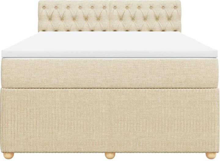 Image du produit VidaXL Bo x lit de saut avec matelas 160 x 200 cm Tissu (160 x 200 cm, 160 x 200 cm)