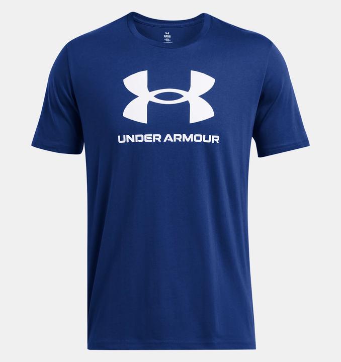 Actual product image Under Armour Koszulka męska Sportstyle Logo ciemnoniebieska 1382911 432 L (L)